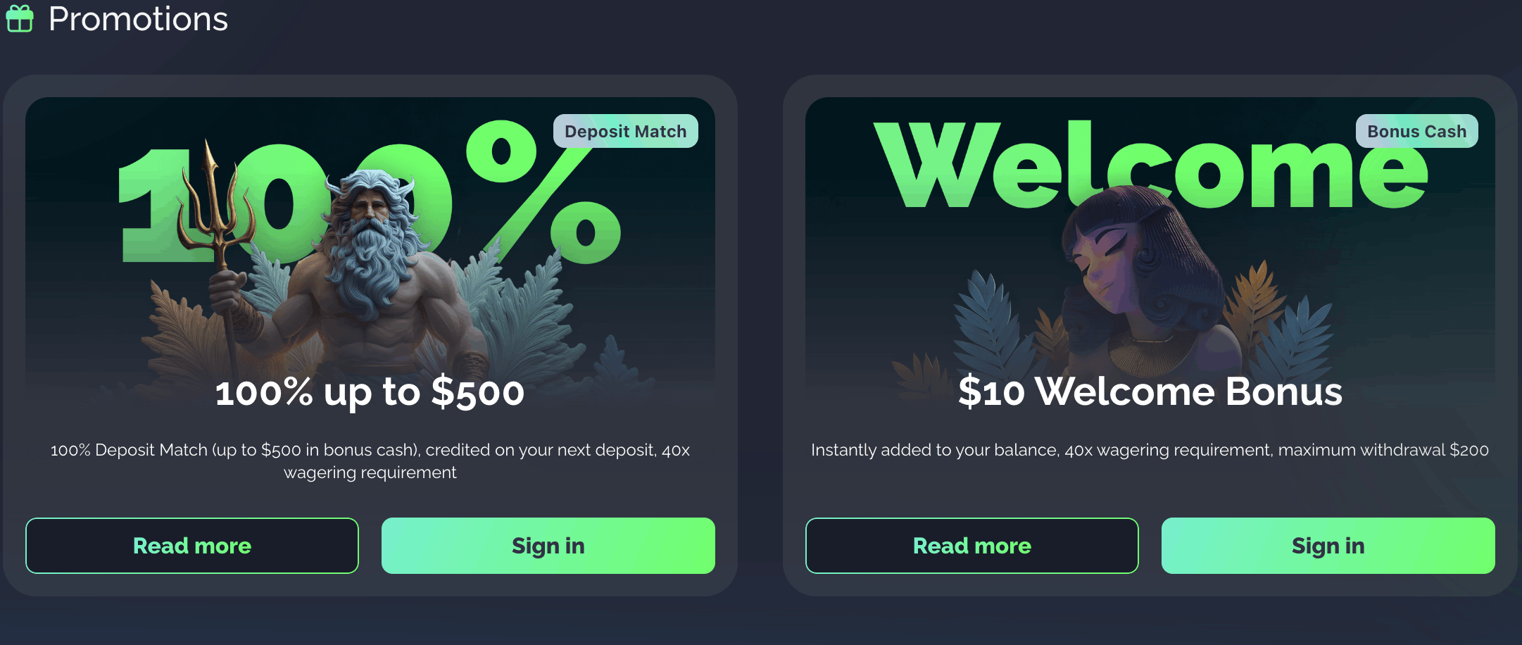 Big bonuses and Lux Promotions at ThePokies121 Promotions and Bonuses at ThePokies121